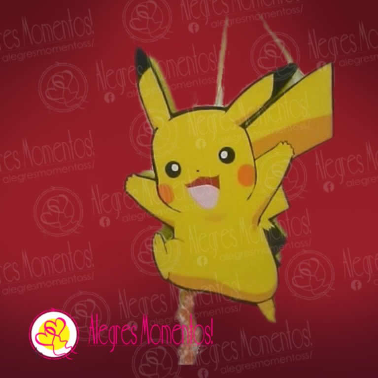 Piñata temática Pikachu