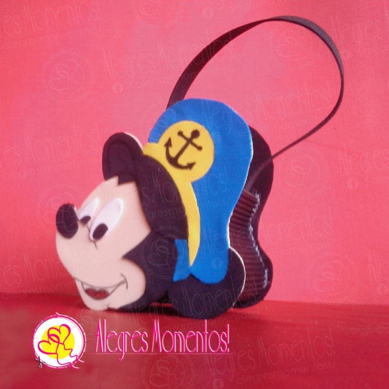 Bolsitas golosineras Mickey bebe Marinero