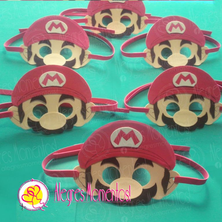 Antifaz Super Mario Bross