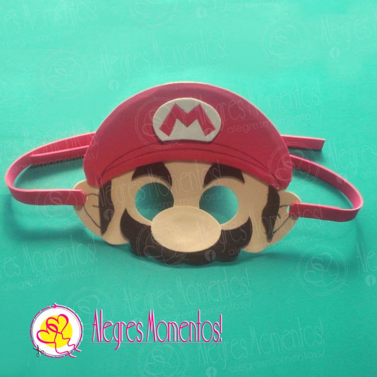 Antifaz Super Mario Bross