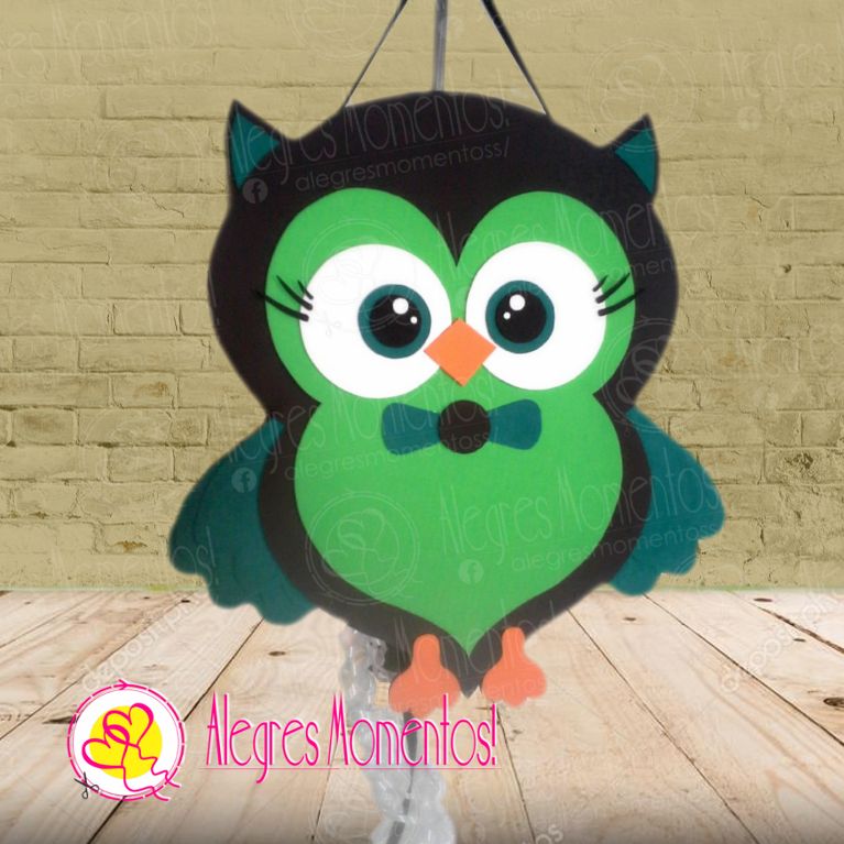 Piñata Temática Buho Lechuza