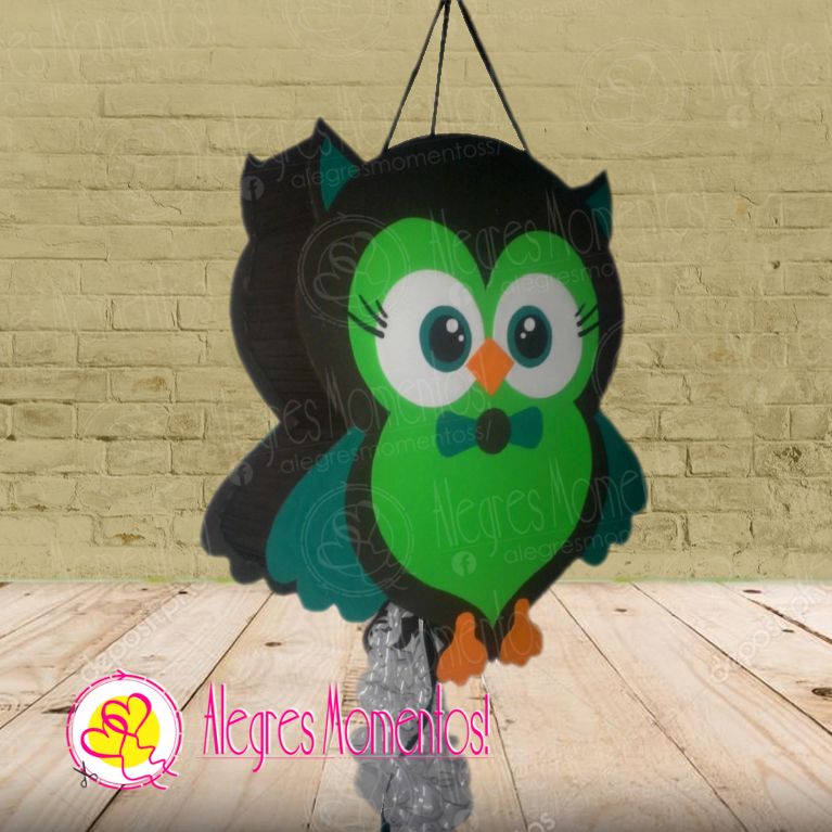 Piñata Temática Buho Lechuza