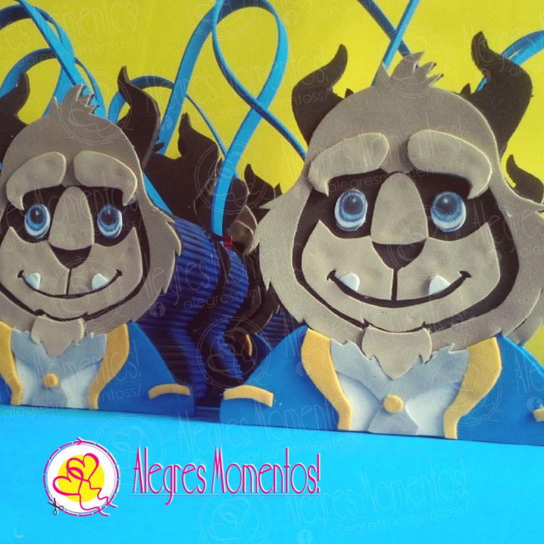 Bolsitas Golosineras la Bella y la Bestia