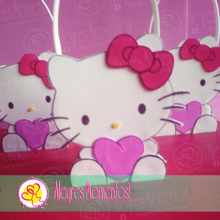 Bolsitas Golosineras Hello Kitty X 12 Unidades