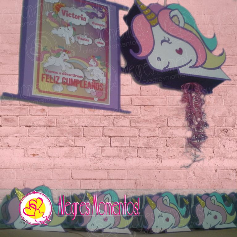 Combo Tematica Unicornio