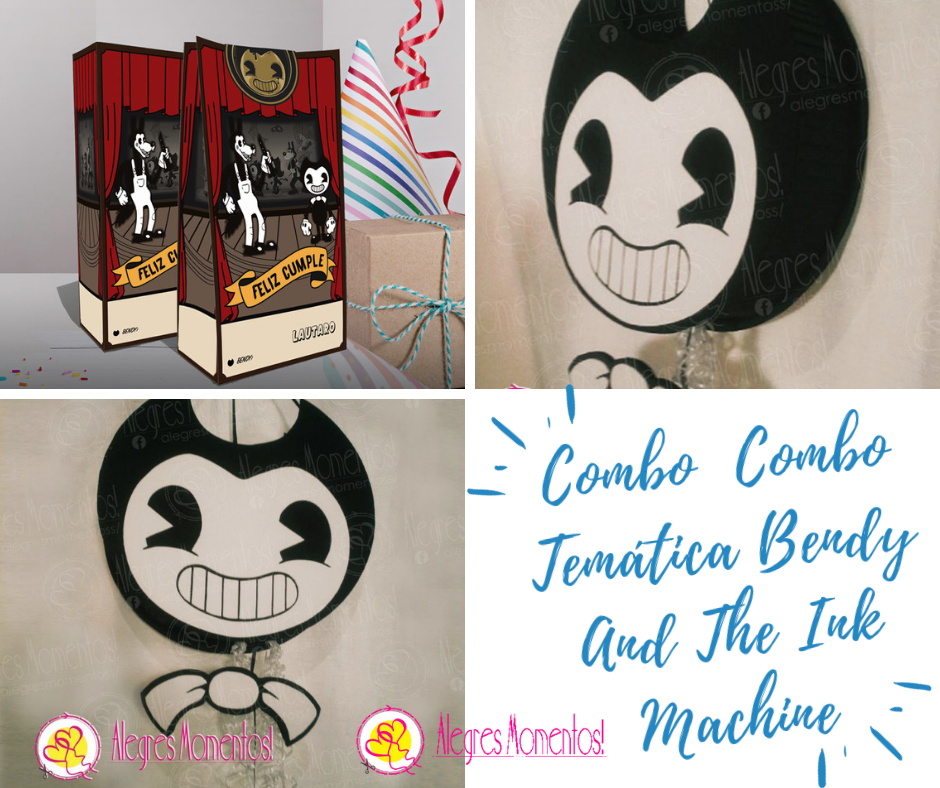 Combo Temática Bendy And The Ink Machine