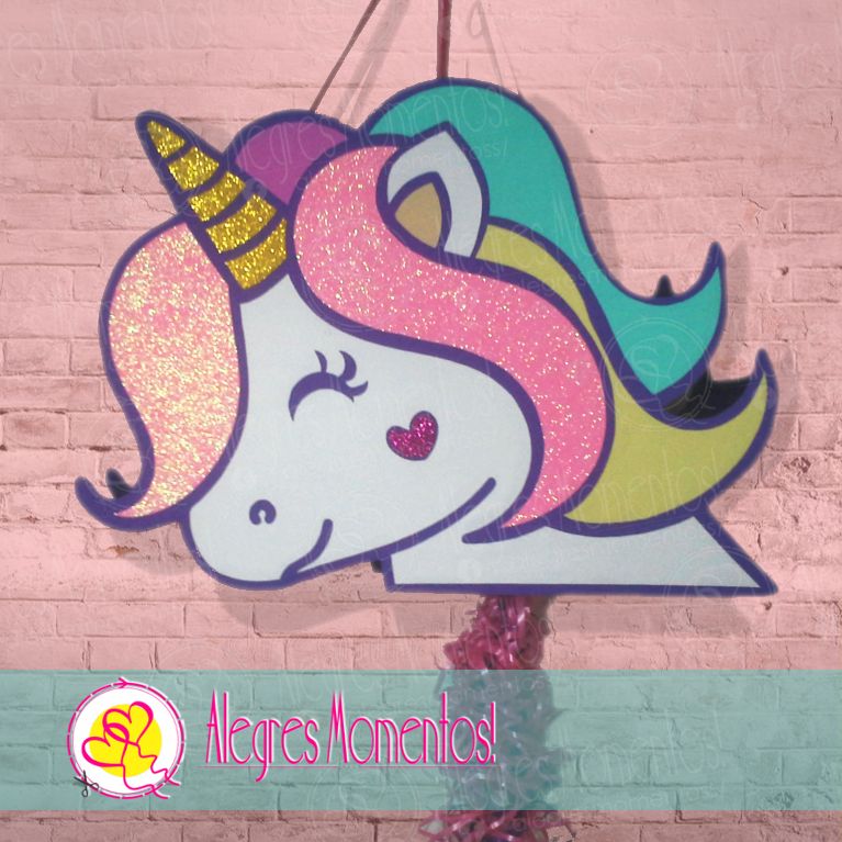 Piñata Tematica Unicornio