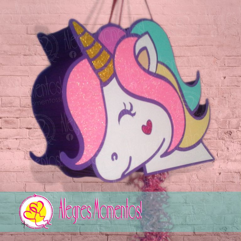 Piñata Tematica Unicornio
