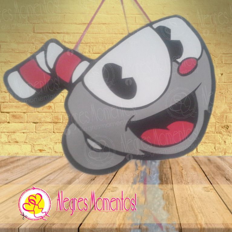Piñata Tematica Cuphead