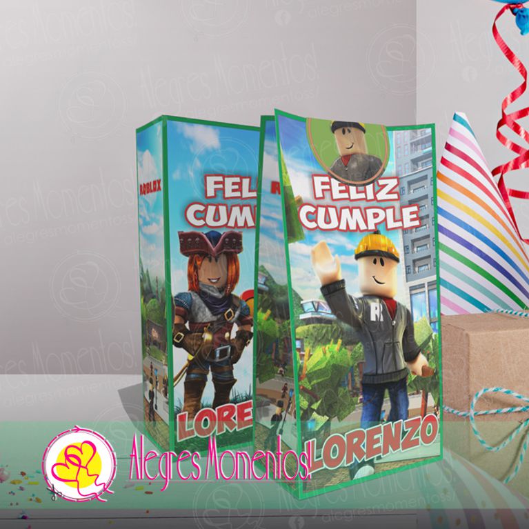 Bolsitas Golosineras Roblox X 40 Unidades