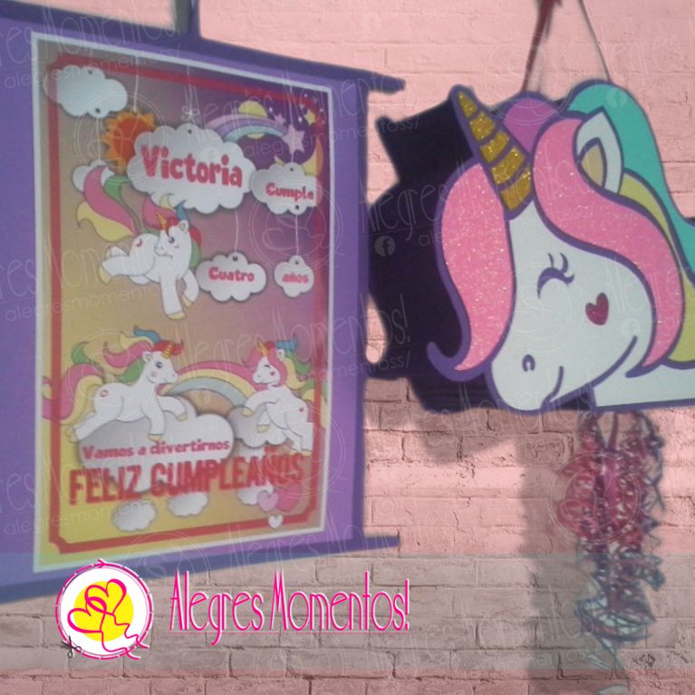 Combo Tematica Unicornio