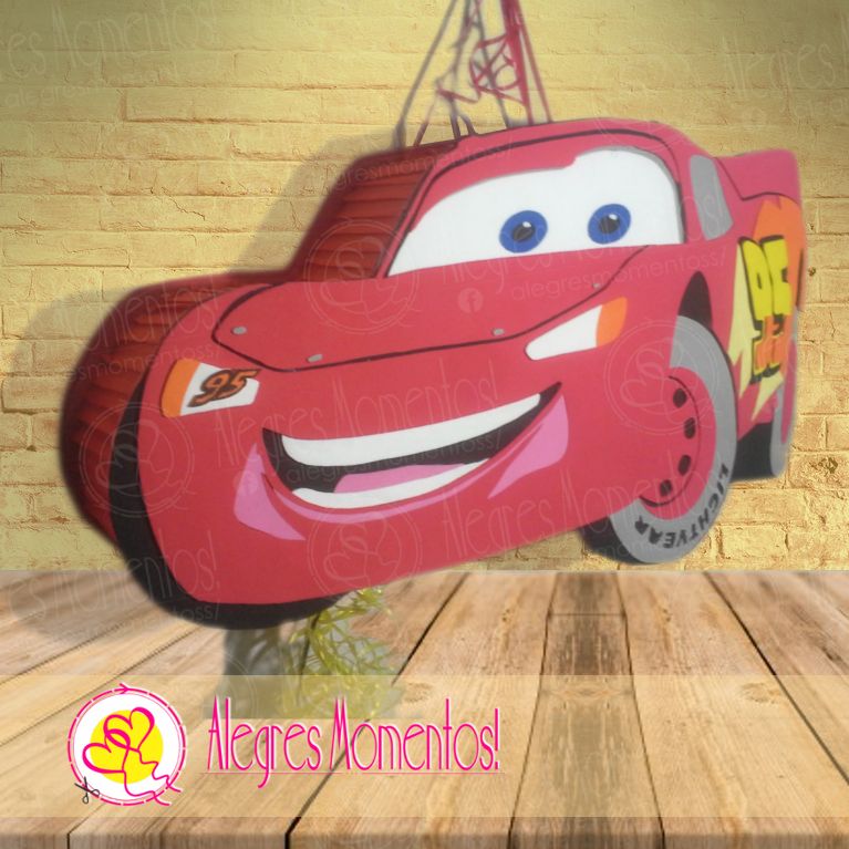 Piñata tematica Cars Rayo McQueen