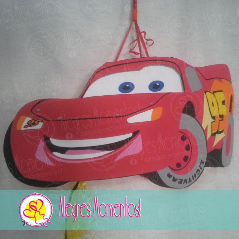 Piñata tematica Cars Rayo McQueen