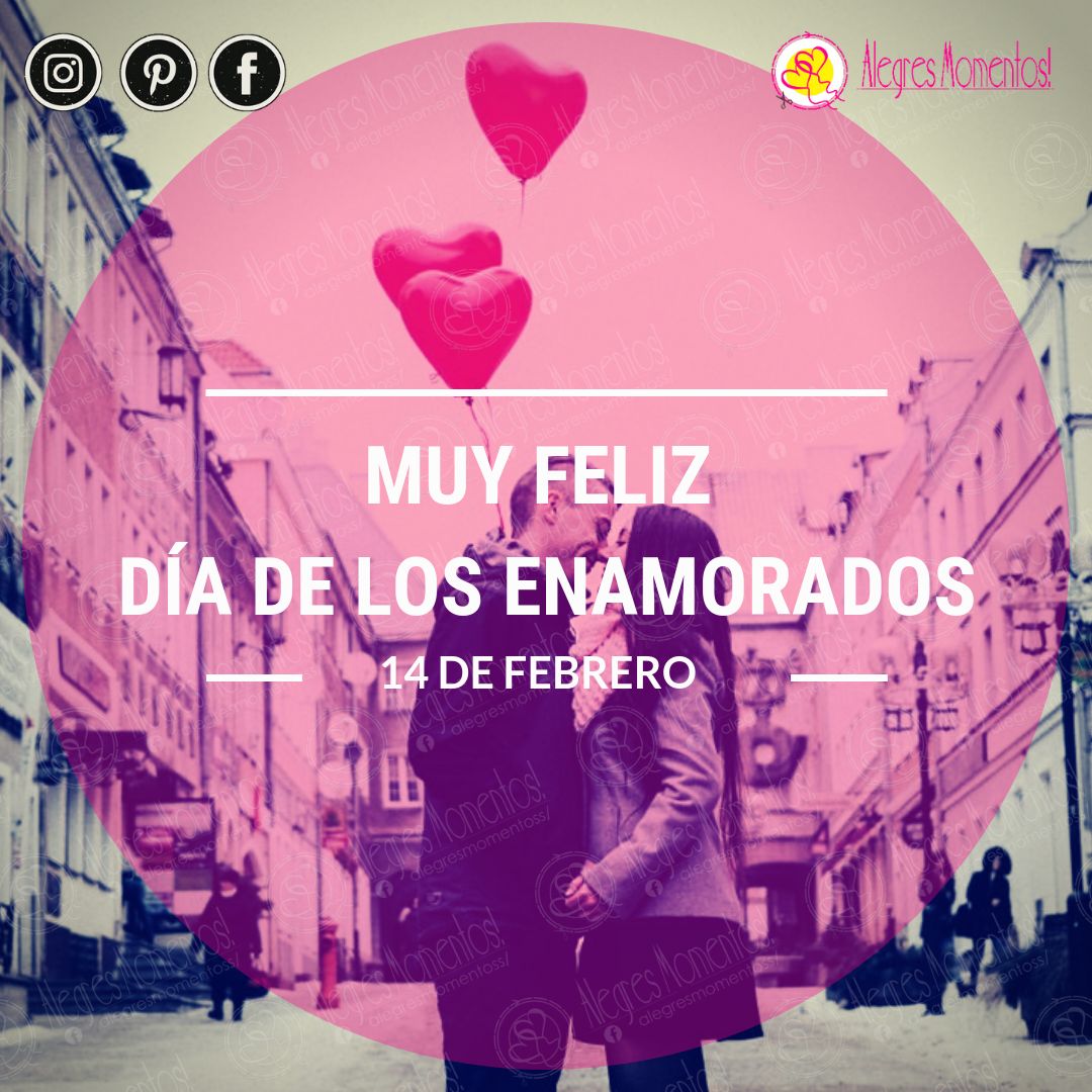 Desde Alegres Momentos! deseamos que pasen un Muy Feliz Día de los Enamorados
