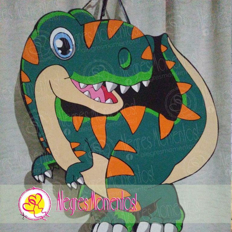 Piñata Temática Dinosaurio