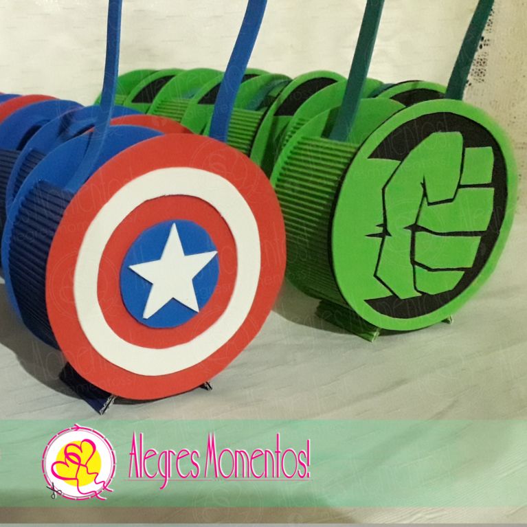Bolsitas golosineras Avengers x 10 unidades