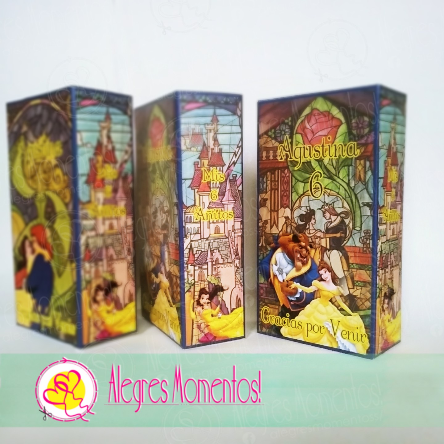 Bolsitas Golosineras La Bella Y La Bestia