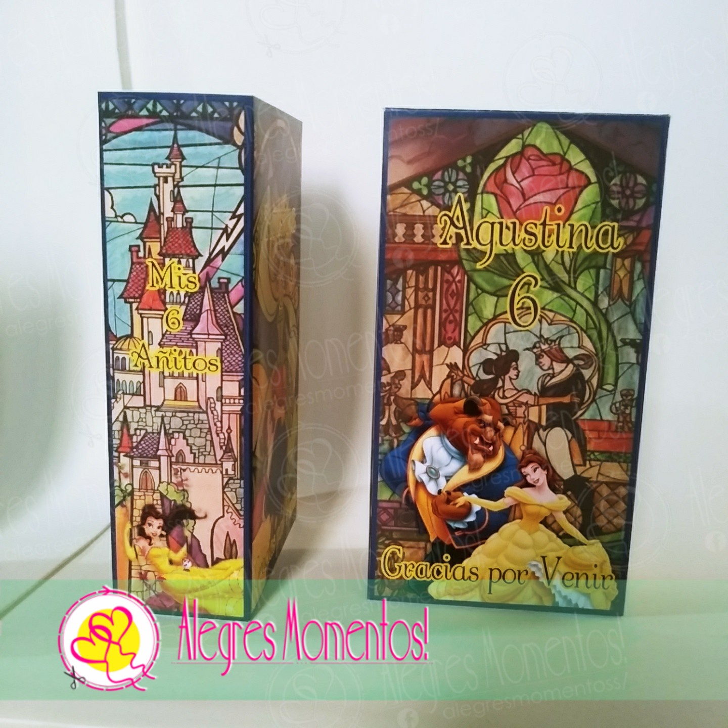 Bolsitas Golosineras La Bella Y La Bestia X 24 Unidades