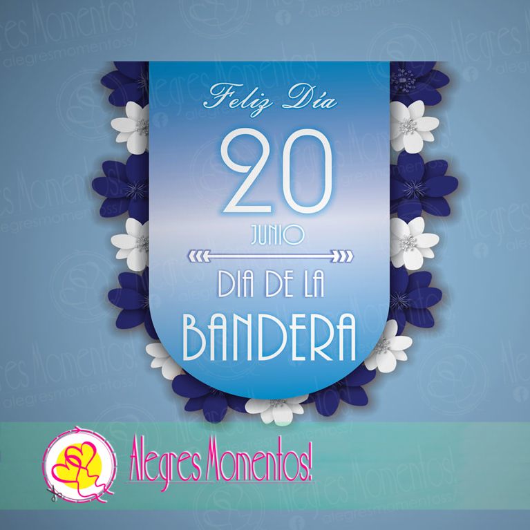 Banderines Día de la Bandera Argentina