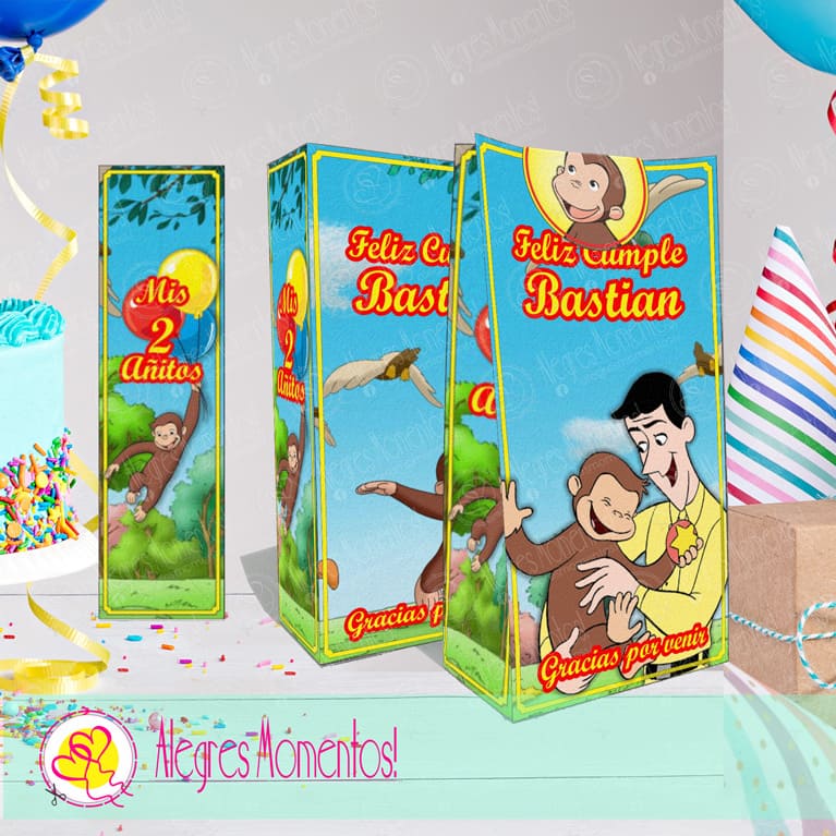 Bolsitas Golosineras Jorge el Curioso