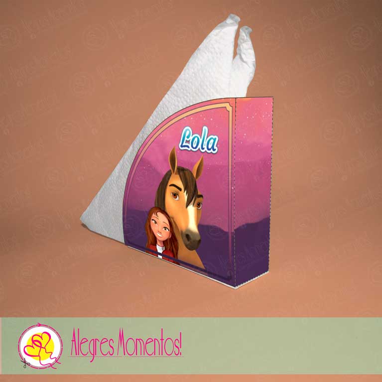 Servilleteros Spirit x 4 unidades para armar